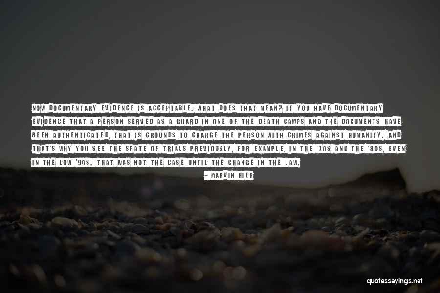 Change And Death Quotes By Marvin Hier Change And Death Quotes By Marvin Hier