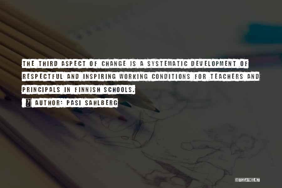 Change And Development Quotes By Pasi Sahlberg