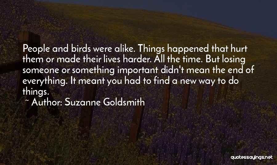 Change And Growing Up Quotes By Suzanne Goldsmith