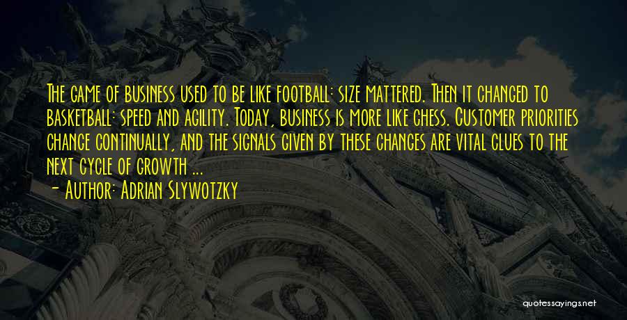 Change And Growth In Business Quotes By Adrian Slywotzky