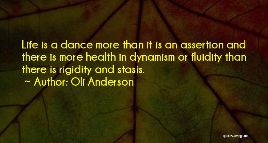 Change And Growth Quotes By Oli Anderson