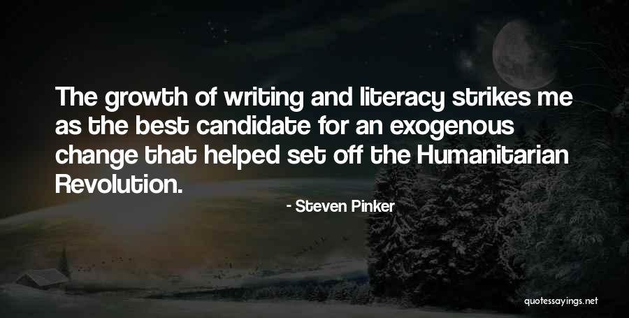 Change And Growth Quotes By Steven Pinker Change And Growth Quotes By Steven Pinker