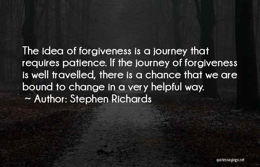 Change And Letting Go Quotes By Stephen Richards