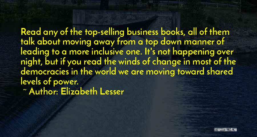 Change And Moving Away Quotes By Elizabeth Lesser