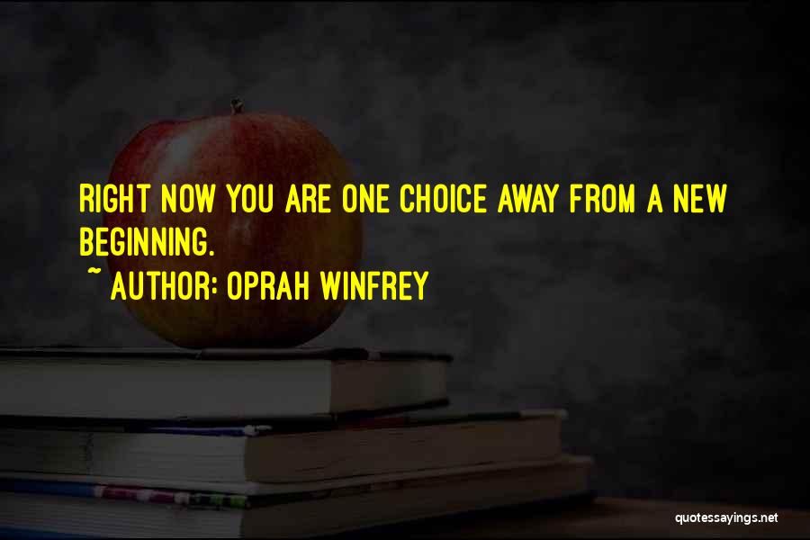 Change And New Beginnings Quotes By Oprah Winfrey