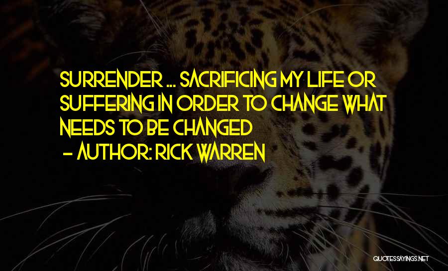 Change And New Beginnings Quotes By Rick Warren