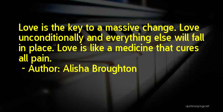 Change And Pain Quotes By Alisha Broughton