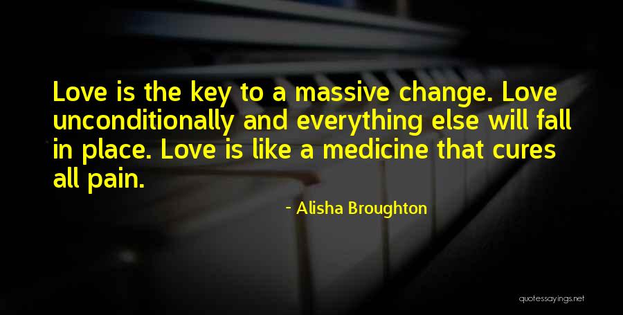 Change And Pain Quotes By Alisha Broughton