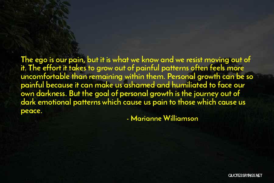 Change And Pain Quotes By Marianne Williamson