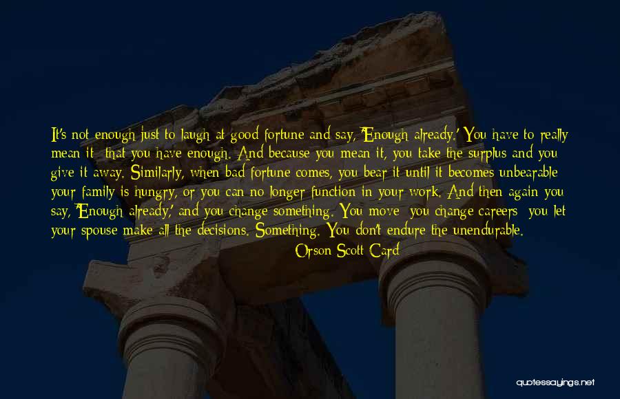 Change And Success At Work Quotes By Orson Scott Card Change And Success At Work Quotes By Orson Scott Card