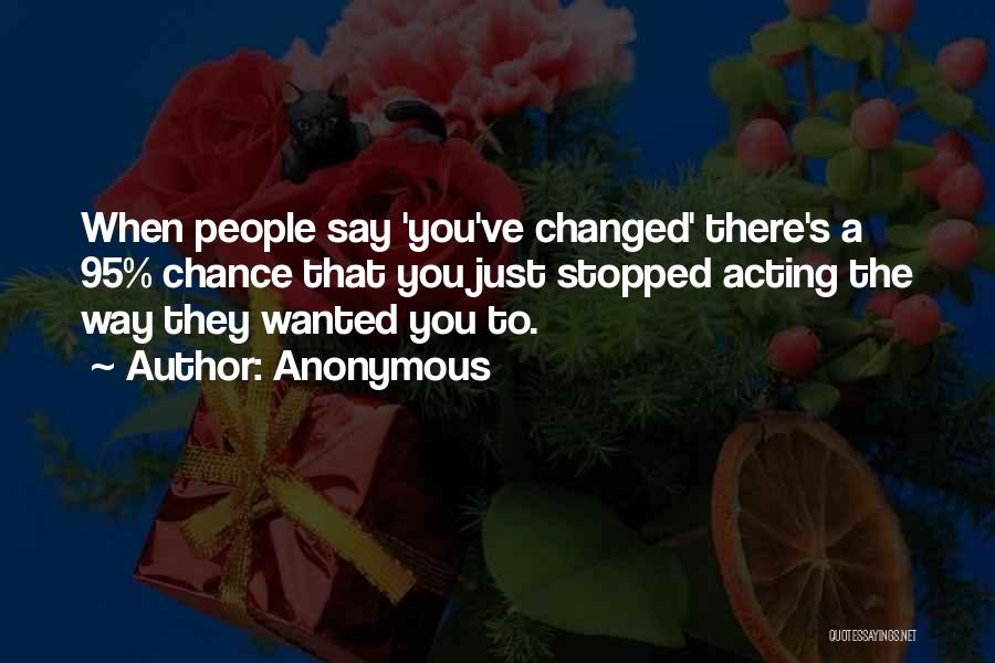 Change Anonymous Quotes By Anonymous