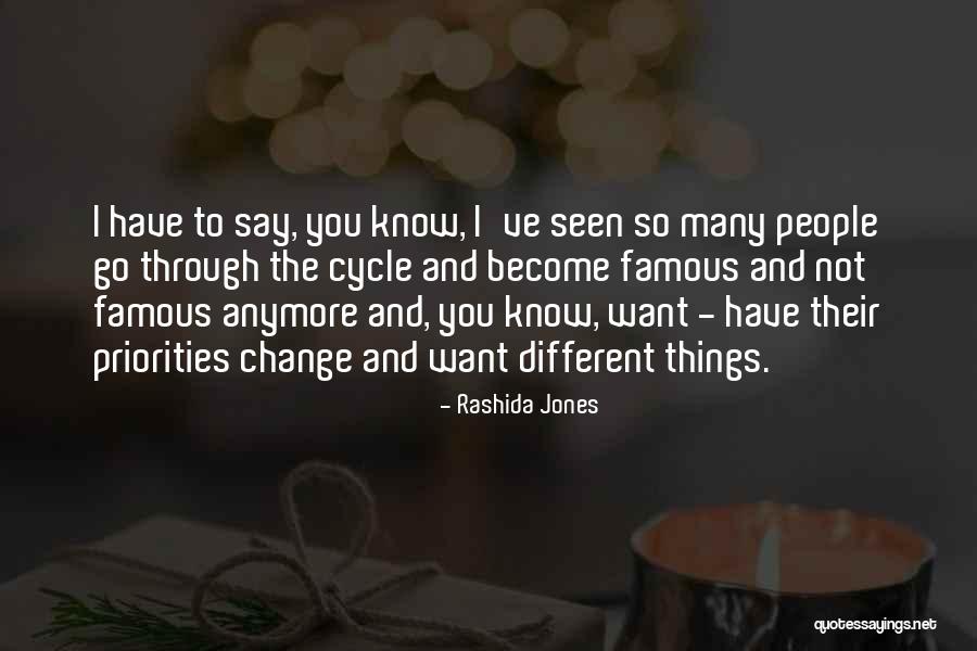 Change By Famous People Quotes By Rashida Jones