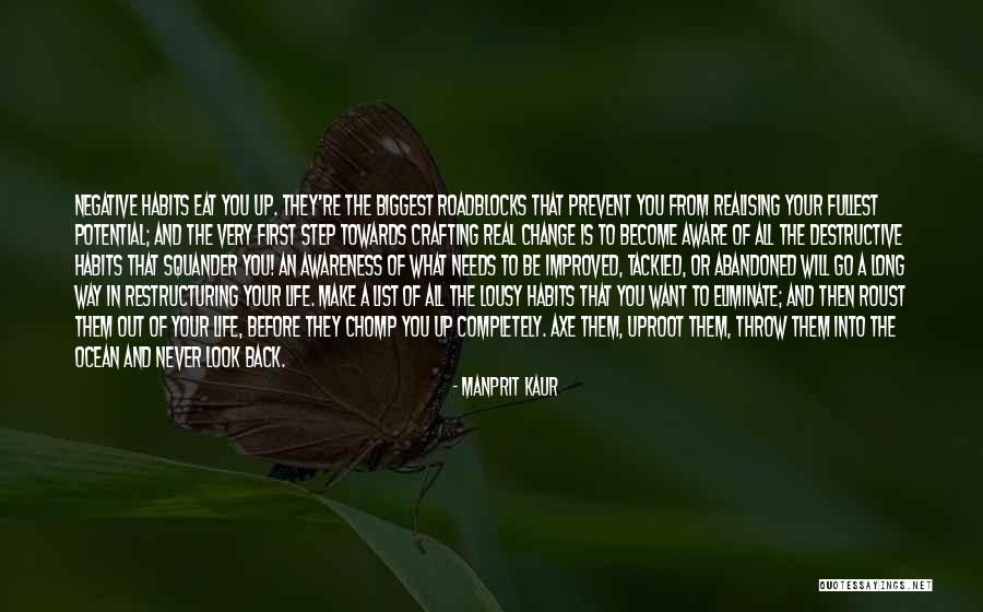 Change Comes From Within Quotes By Manprit Kaur