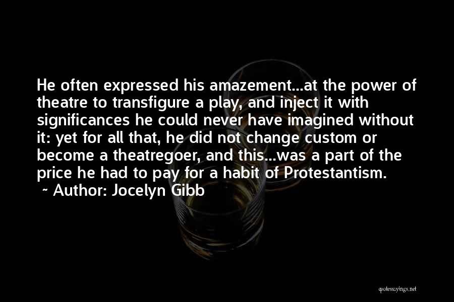 Change Cs Lewis Quotes By Jocelyn Gibb