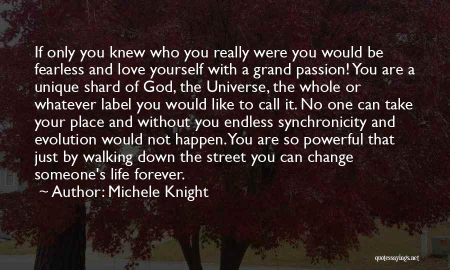 Change Evolution Quotes By Michele Knight