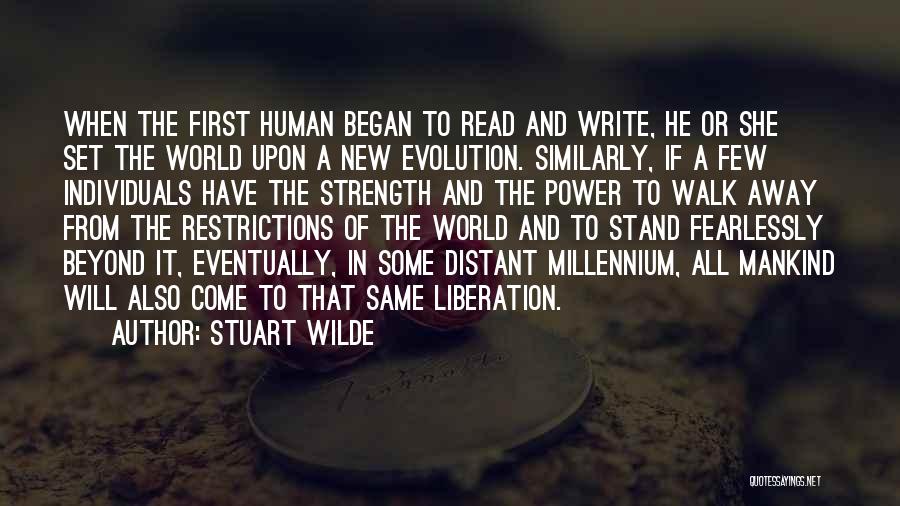 Change Evolution Quotes By Stuart Wilde