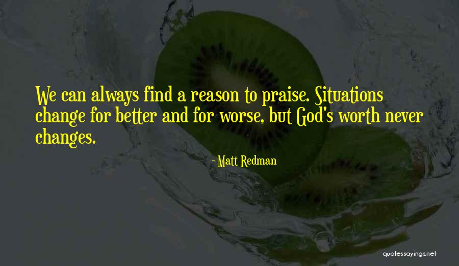 Change For God Quotes By Matt Redman