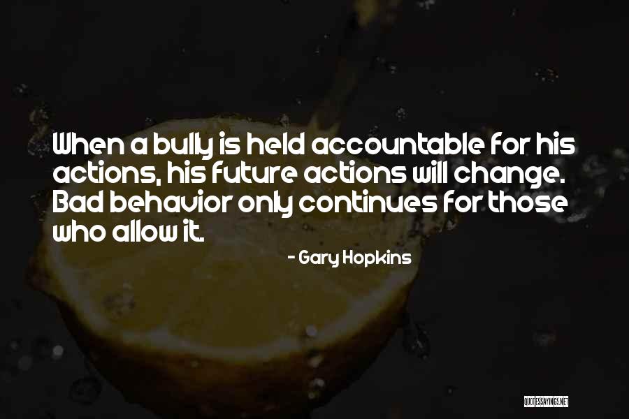 Change For Growth Quotes By Gary Hopkins