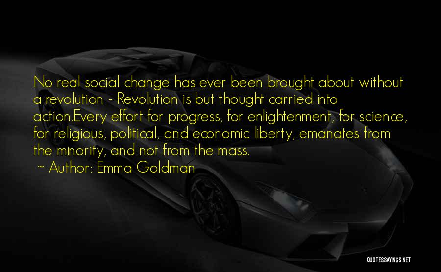 Change For Progress Quotes By Emma Goldman