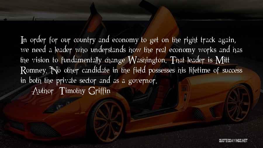 Change For Success Quotes By Timothy Griffin