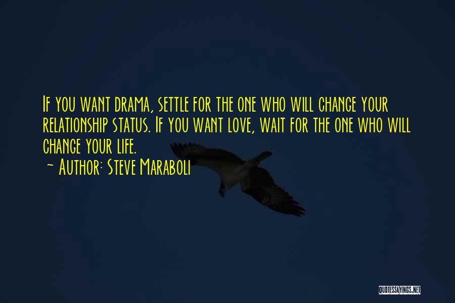 Change For The One You Love Quotes By Steve Maraboli