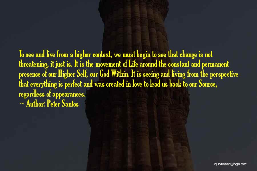 Change From Within Quotes By Peter Santos
