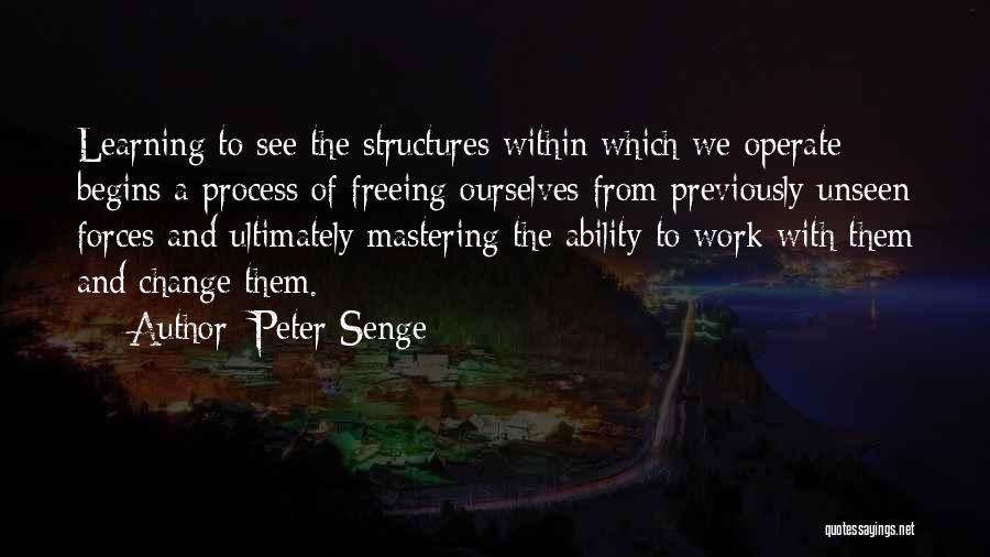 Change From Within Quotes By Peter Senge