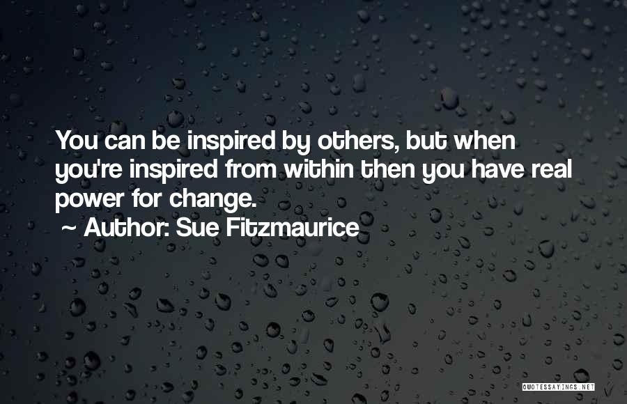 Change From Within Quotes By Sue Fitzmaurice