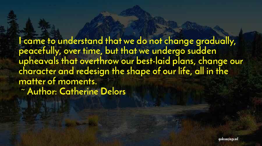 Change Gradually Quotes By Catherine Delors