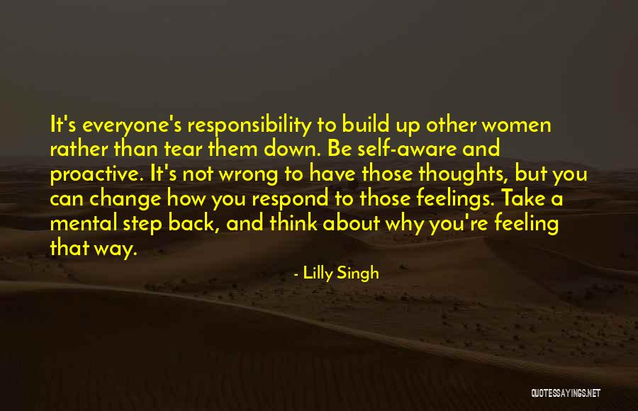 Change How You Think About It Quotes By Lilly Singh Change How You Think About It Quotes By Lilly Singh