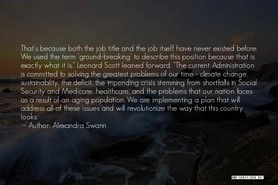 Change In Healthcare Quotes By Alexandra Swann