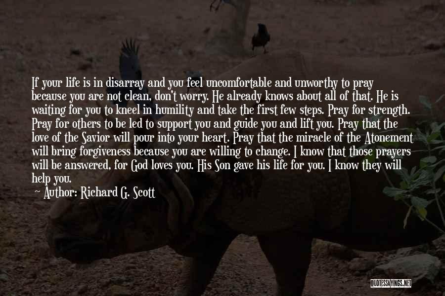 Change In Life And Love Quotes By Richard G. Scott