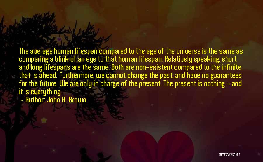 Change In Life Short Quotes By John K. Brown