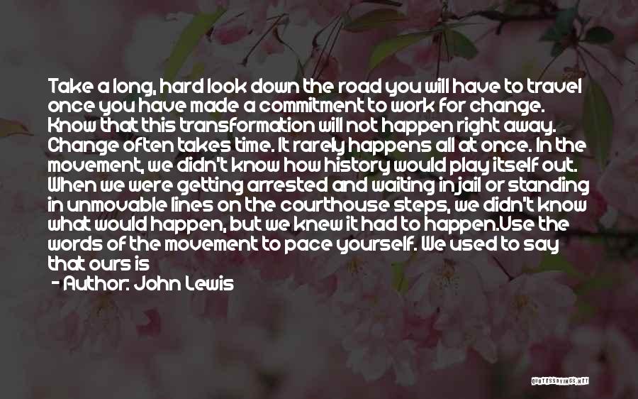 Change In One Year Quotes By John Lewis