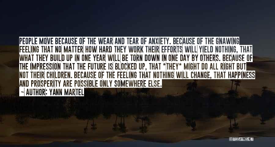 Change In One Year Quotes By Yann Martel