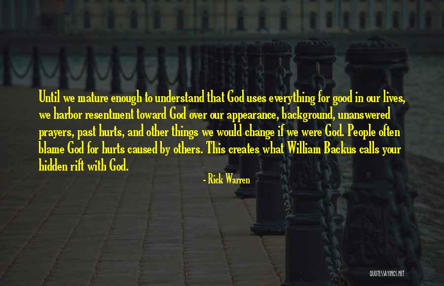 Change In Our Lives Quotes By Rick Warren Change In Our Lives Quotes By Rick Warren
