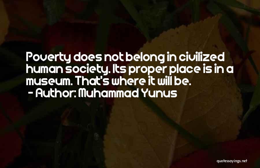 Change In Society Quotes By Muhammad Yunus