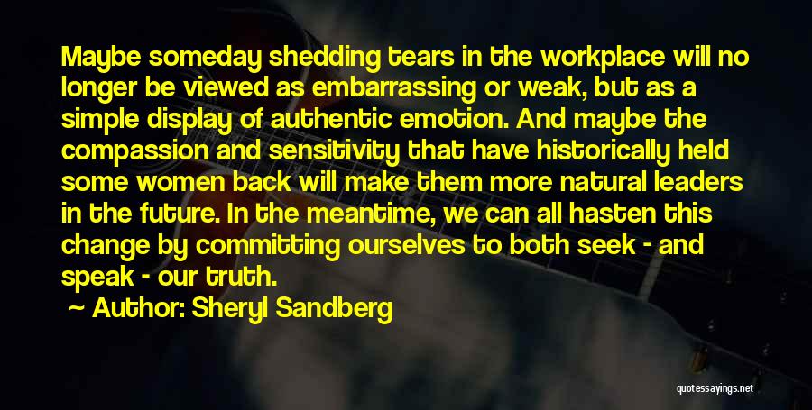 Change In Workplace Quotes By Sheryl Sandberg