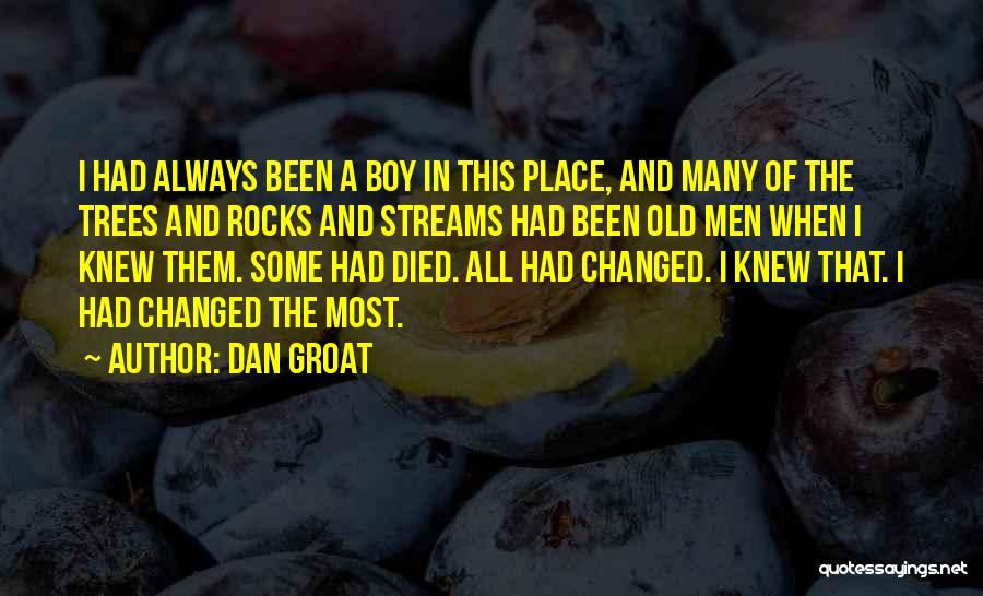 Change In Youth Quotes By Dan Groat