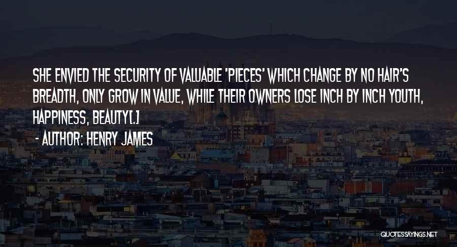 Change In Youth Quotes By Henry James