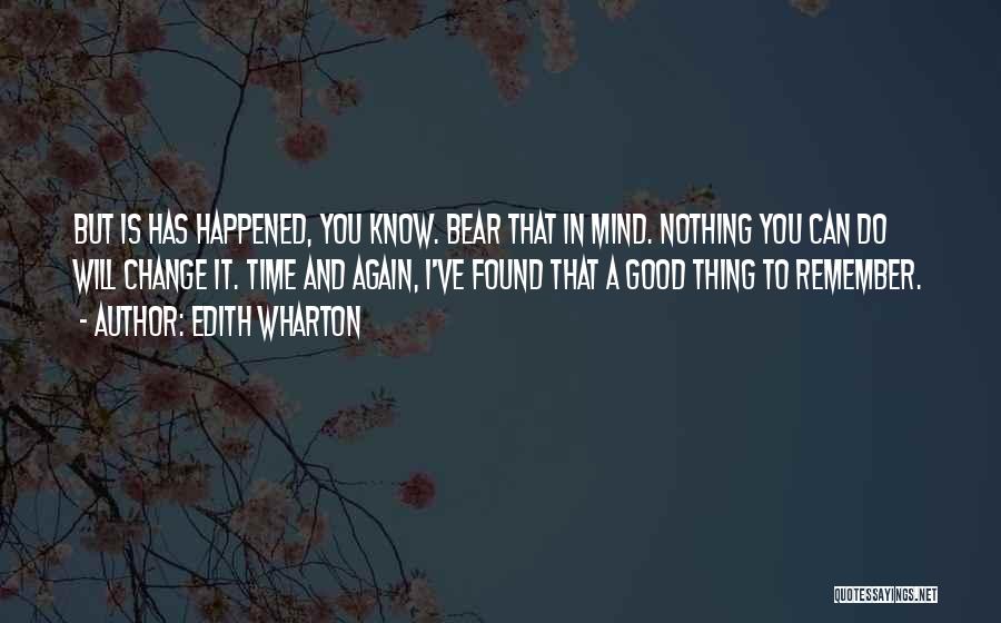 Change Is A Good Thing Quotes By Edith Wharton