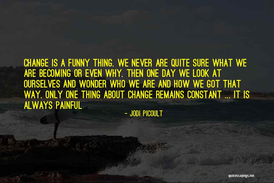 Change Is Constant Quotes By Jodi Picoult