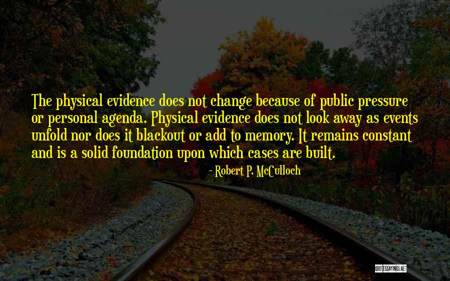 Change Is Constant Quotes By Robert P. McCulloch