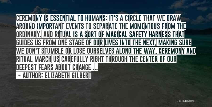 Change Is Essential Quotes By Elizabeth Gilbert