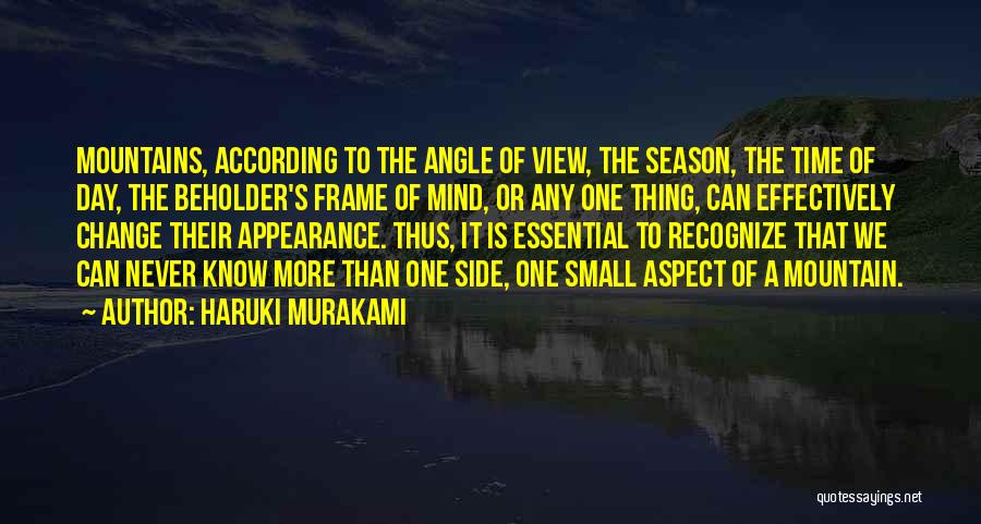 Change Is Essential Quotes By Haruki Murakami