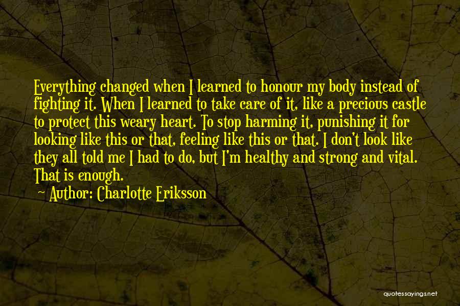 Change Is Vital Quotes By Charlotte Eriksson