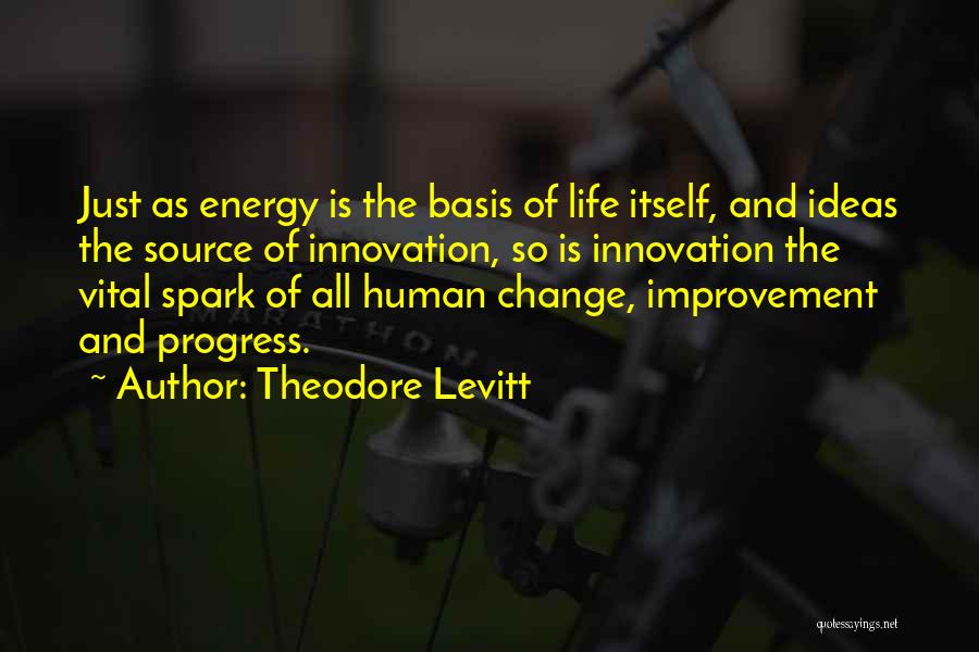 Change Is Vital Quotes By Theodore Levitt