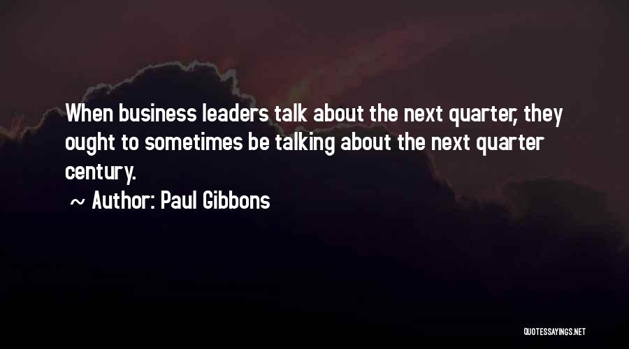 Change Management In Business Quotes By Paul Gibbons