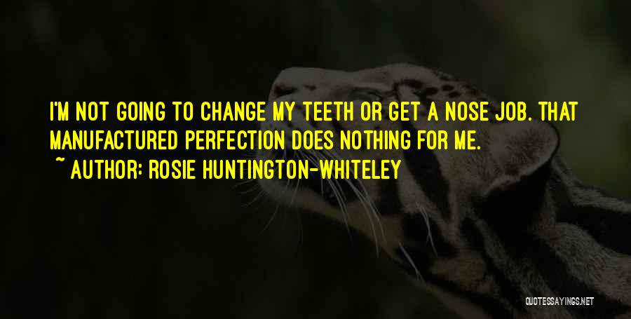 Change My Job Quotes By Rosie Huntington-Whiteley