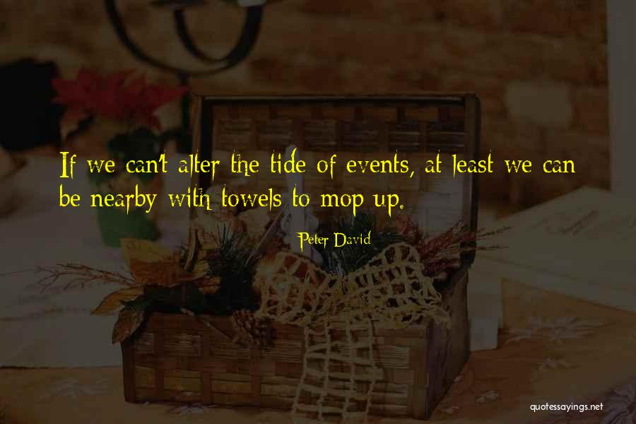 Change Of Events Quotes By Peter David Change Of Events Quotes By Peter David